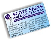 Scott Signs and Lighting Service