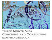 Three Month Visa Coaching and Consulting