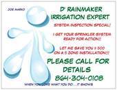 D' Rainmaker irrigation expert