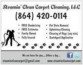 Steamin' Clean Carpet Cleaning, LLC