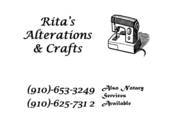 Rita's Alterations, Crafts & Embriodery